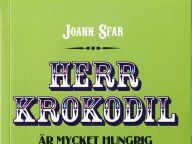 Herr Krokodil är mycket hungrig