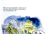 Herr Krokodil är mycket hungrig